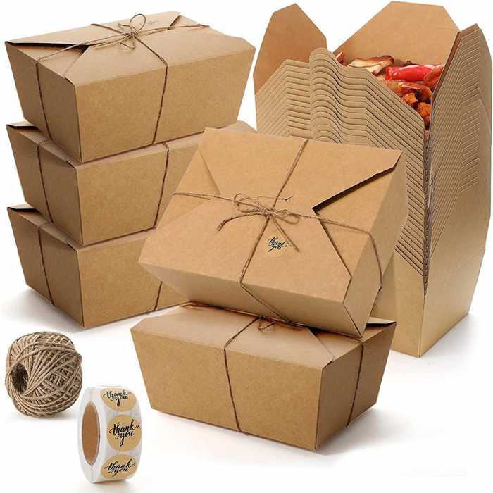 takeaway paper box from DisposablesInc.com. The best import service in China. Import your disposable items and products from us.